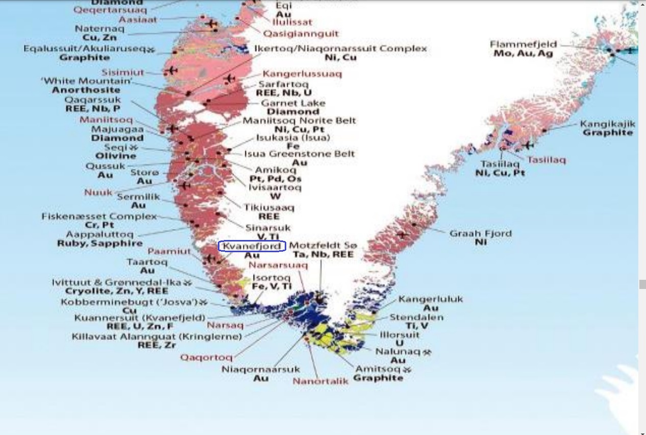 Greenland minerals