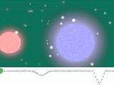 Eclipsing binary star